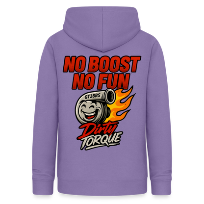 DirtyTorque No Boost No Fun Hoodie Women - Lavendel