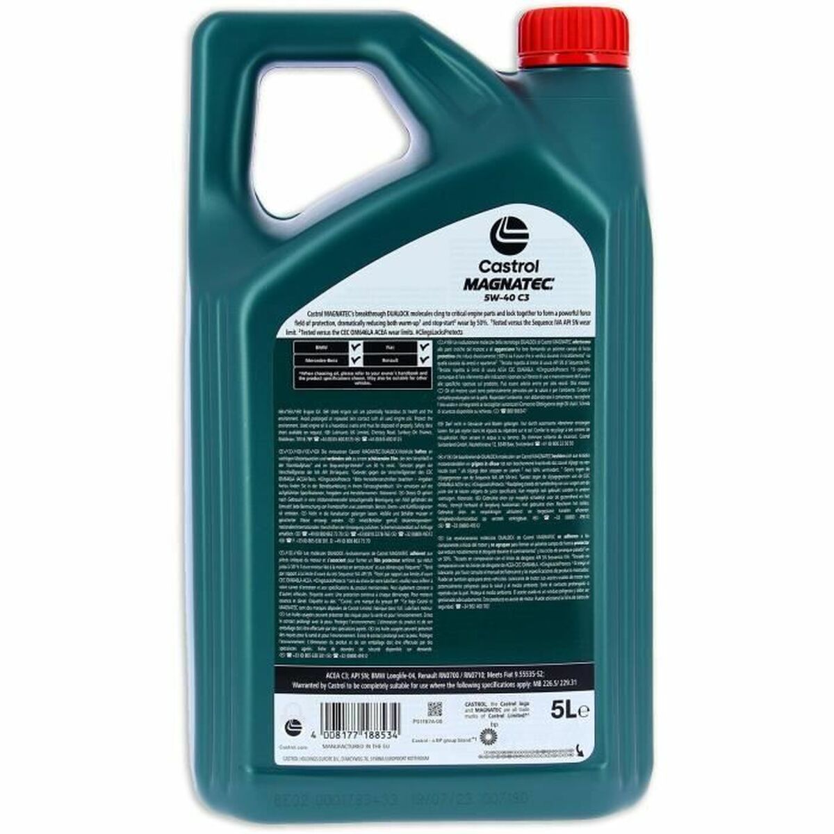 Motor oil Castrol Magnatec Petrol Diesel 5W40 5 L-1